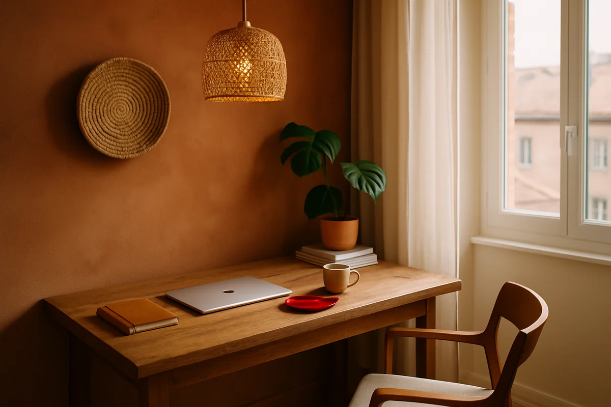 Coin bureau télétravail d'un T2 business à Montauban géré par Infinity Host