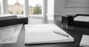 Documents administratifs et formulaire de déclaration pour la réglementation Airbnb à Montauban avec numéro d'enregistrement obligatoire